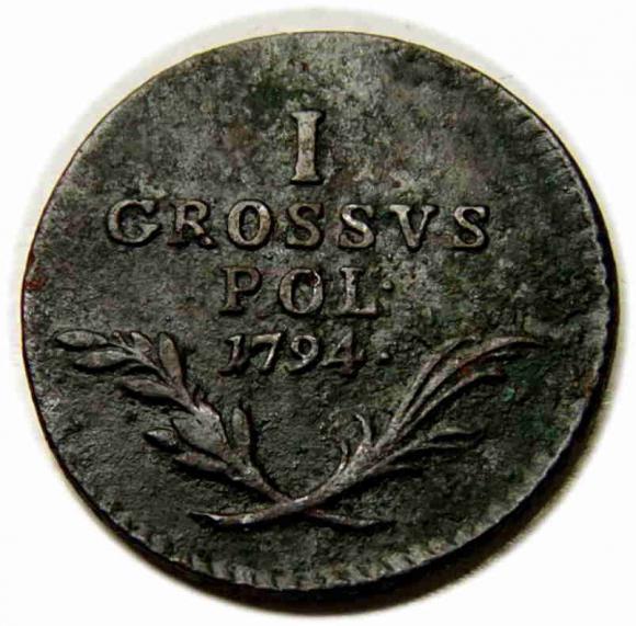 Grosz 1794 Galicja Wiedeń (1)