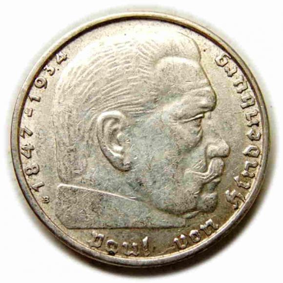 2 marki 1938 B Wiedeń Niemcy (1)