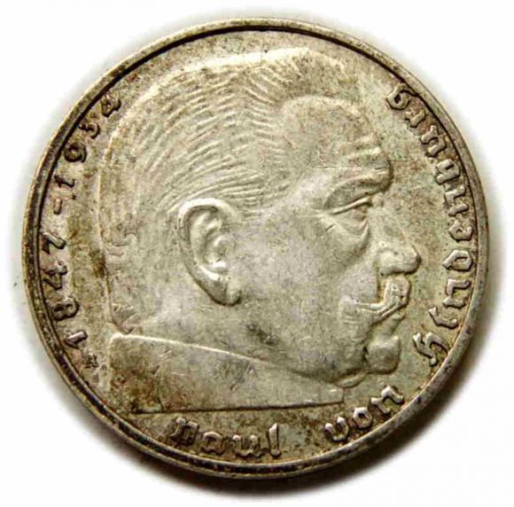 2 marki 1939 A Berlin Niemcy srebro (1)