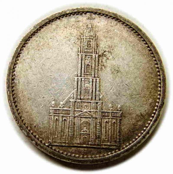 5 marek 1934 A Berlin Niemcy Kościół srebro (1)