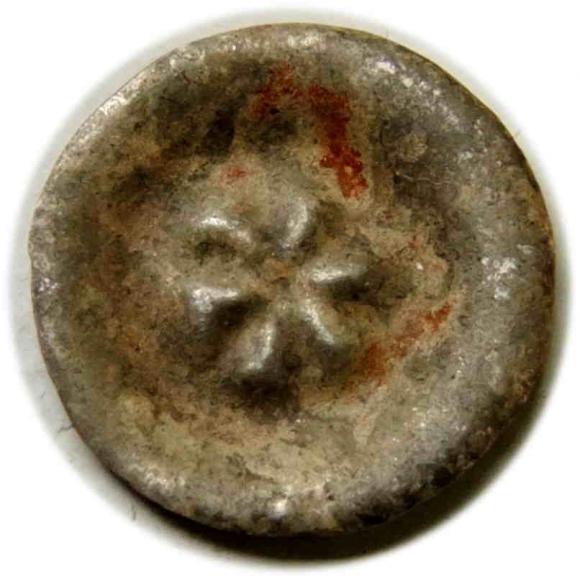 Brakteat koło gwiazda Polska (2)