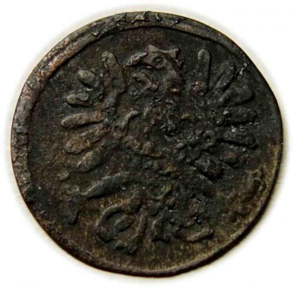 Greszel 1673 Ludwika Anhalcka Księstwo Brzesko - Legnicko - Wołowskie Brzeg (2)