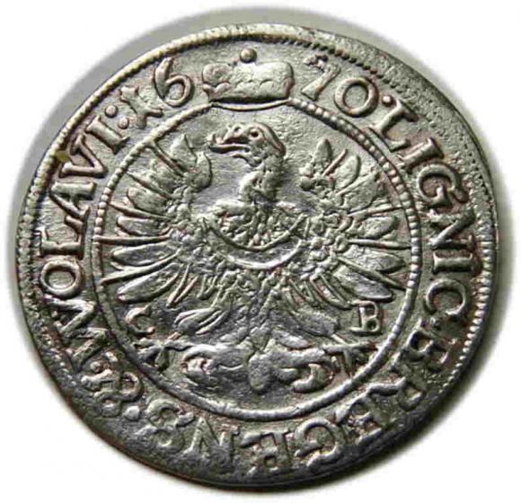 3 krajcary 1670 Chrystian Wołowski Księstwo Brzesko - Legnicko - Wołowskie Brzeg (2)