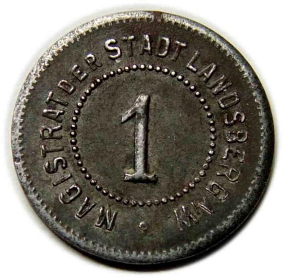 1 fenig Gorzów Wielkopolski / Landsberg a. Warthe (2)