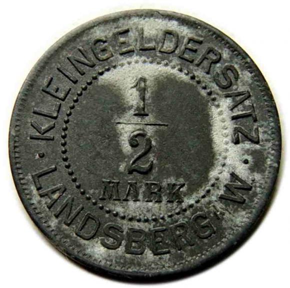 1/2 marki Gorzów Wielkopolski / Landsberg a. Warthe (1)