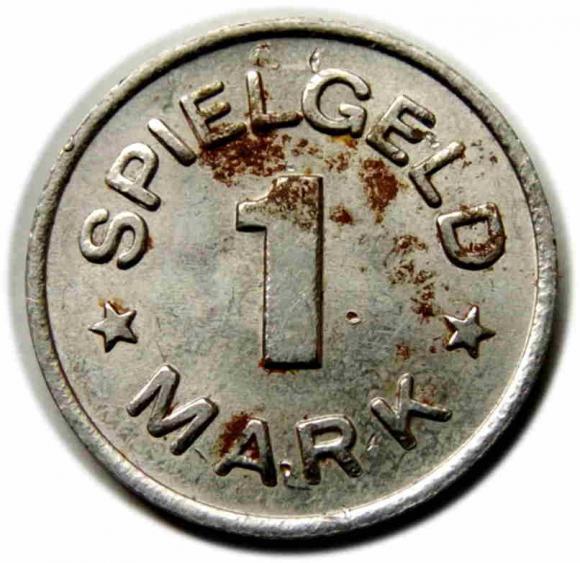 Żeton Spielgeld 1 marka Niemcy
