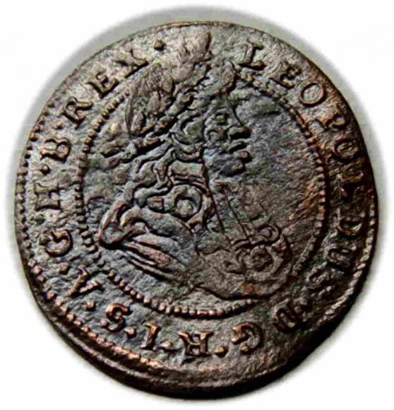 1 krajcar 1700 Leopold I Habsburg Śląsk Brzeg (1)