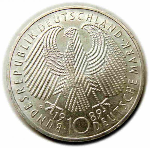 10 marek 1989 1949 - 1989 Bundesrepublik Deutschland Niemcy (2)