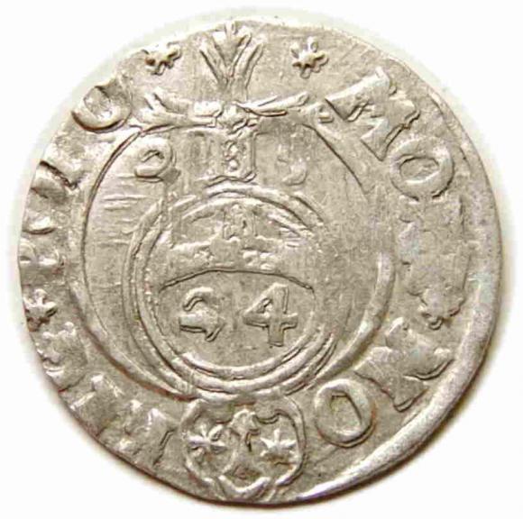 Półtorak 1625 Zygmunt III Waza Bydgoszcz (1)