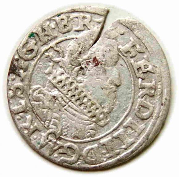 1 krajcar 1626 Ferdynand II Habsburg Brno