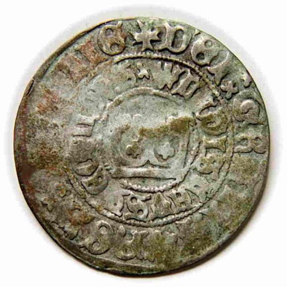 Grosz praski Władysław II Jagiellończyk Czechy Praga (1)