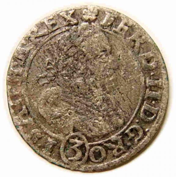 3 krajcary 1626 Ferdynand II Habsburg Wrocław (1)