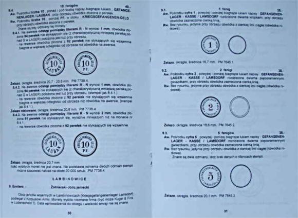 "Monety zastępcze obozów jeńców wojennych 1914-1918" Bogumił Sikorski (2)