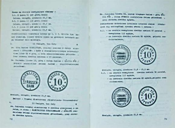 Monety zastępcze i żetony tramwajowe z ziem polskich Bogumił Sikorski (3)