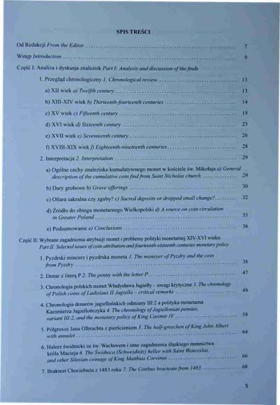 Monety z kościoła św. Mikołaja w Gieczu Borys Paszkiewicz (2)