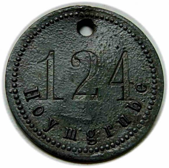 Żeton Rybnik / Hoymgrube Kopalnia KWK Ignacy (1)