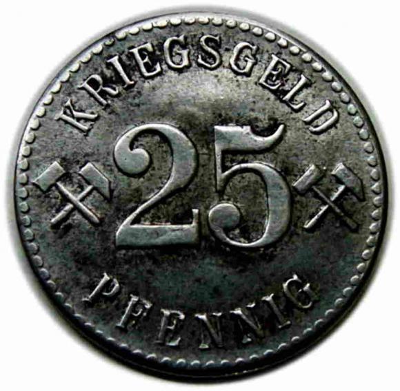 25 fenigów 1918 Nowa Ruda / Neurode (1)