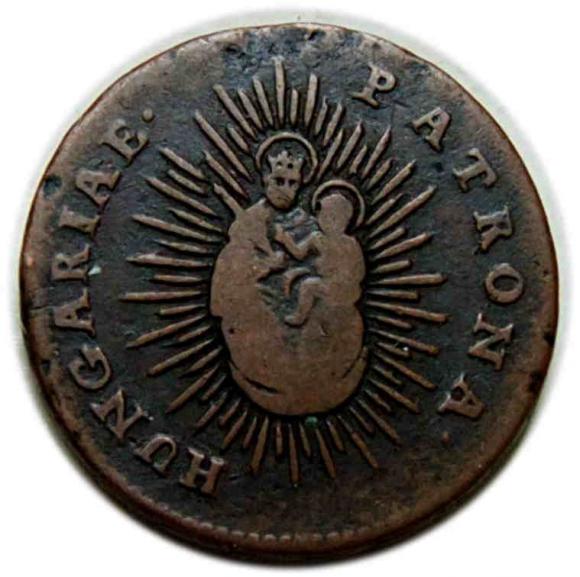 Denar 1765 Maria Teresa Habsburg Węgry (1)