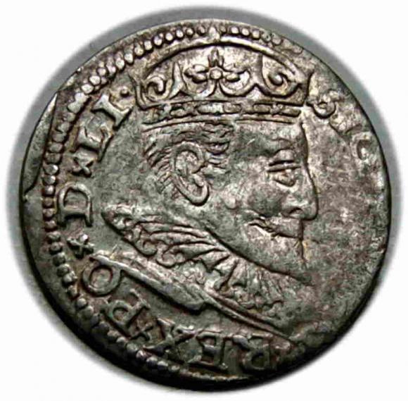 Trojak 1597 Zygmunt III Waza Ryga (1)