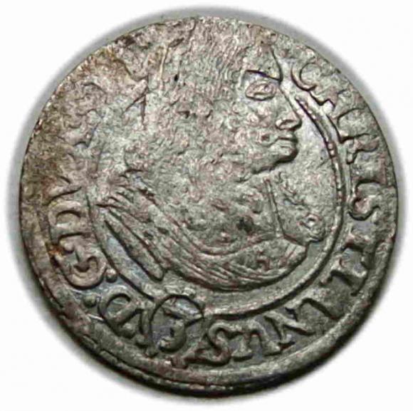 3 krajcary 1669 Chrystian Wołowski Księstwo Brzesko - Legnicko - Wołowskie Brzeg (1)