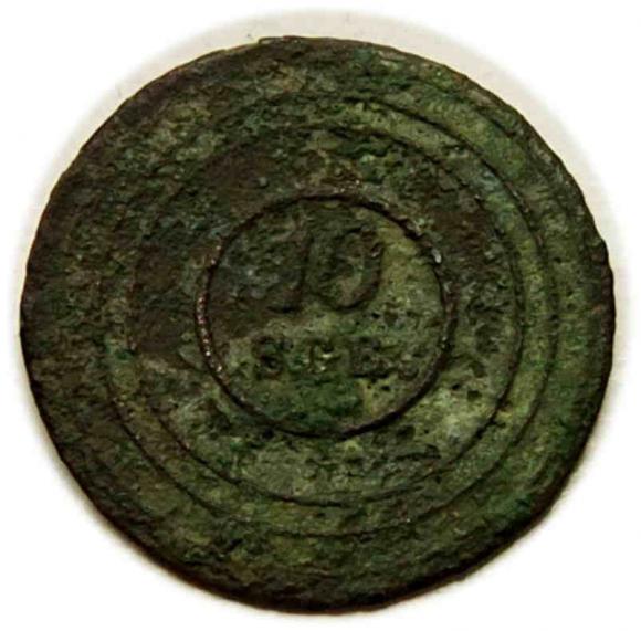 Żeton Consum Verein Posen Poznań 10 sgr (2)