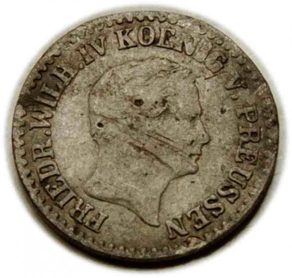 1 srebrny grosz 1850 Fryderyk Wilhelm IV Prusy Berlin (2)