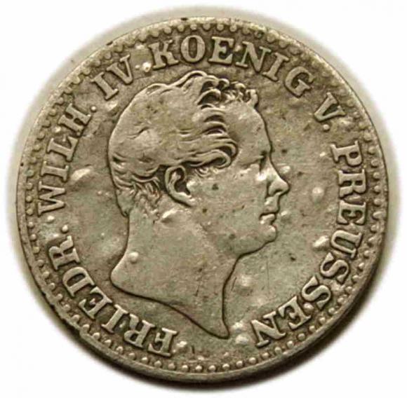 2,5 grosza srebrnego 1843 Fryderyk Wilhelm IV Prusy Berlin (2)