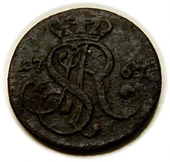 Grosz 1767 Stanisław August Poniatowski Kraków  (1)