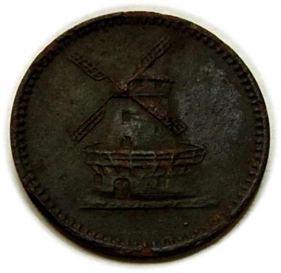 Żeton gospodarstwa rolnego pług / młyn (1)