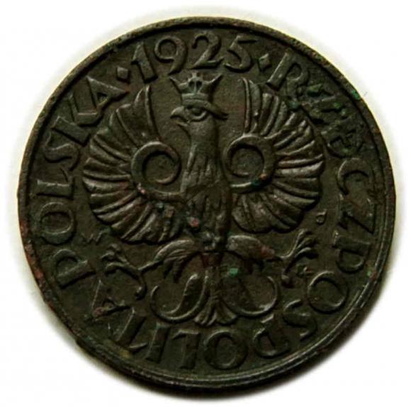 2 grosze 1925 II RP Warszawa (2)