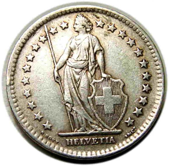 2 franki 1944 Szwajcaria (2)