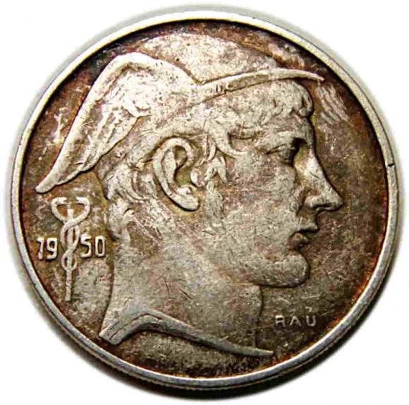 20 franków 1950 Belgia (1)