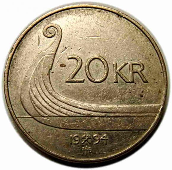 20 koron 1994 Norwegia (1)