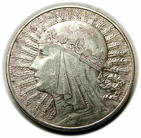 10 złotych 1933 Głowa Kobiety II RP Warszawa (1)