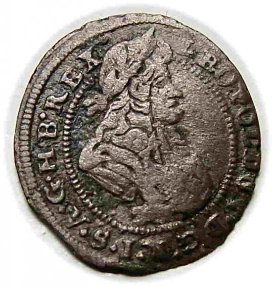 1 krajcar 1699 Leopold I Habsburg Wrocław