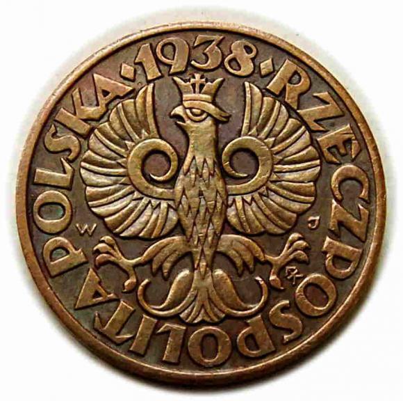 5 groszy 1938 II RP Warszawa (2)