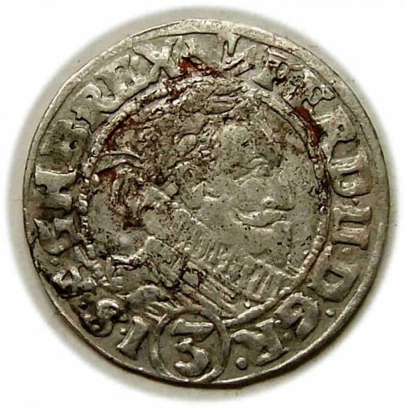 3 krajcary 1631 Ferdynand I Habsburg Wrocław (1)