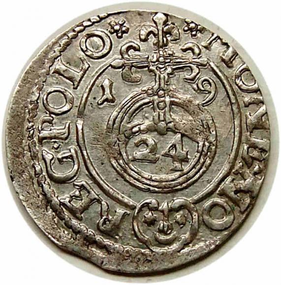 Półtorak 1619 Zygmunt III Waza Bydgoszcz (1)