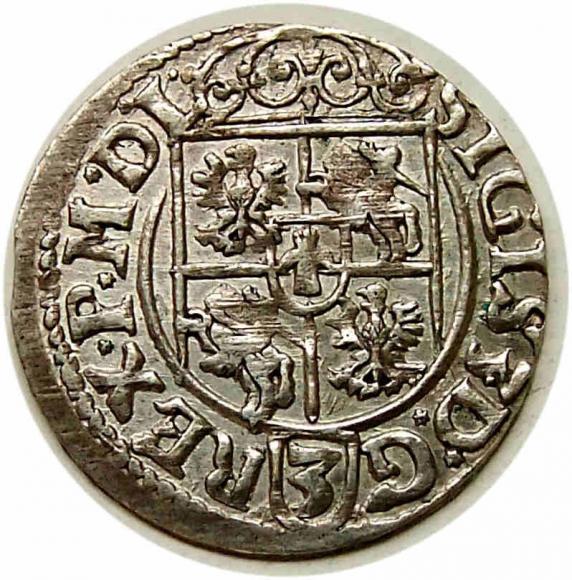 Półtorak 1619 Zygmunt III Waza Bydgoszcz (2)