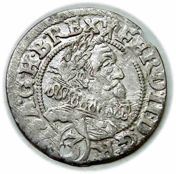 3 krajcary 1629 Ferdynand I Habsburg Wrocław
