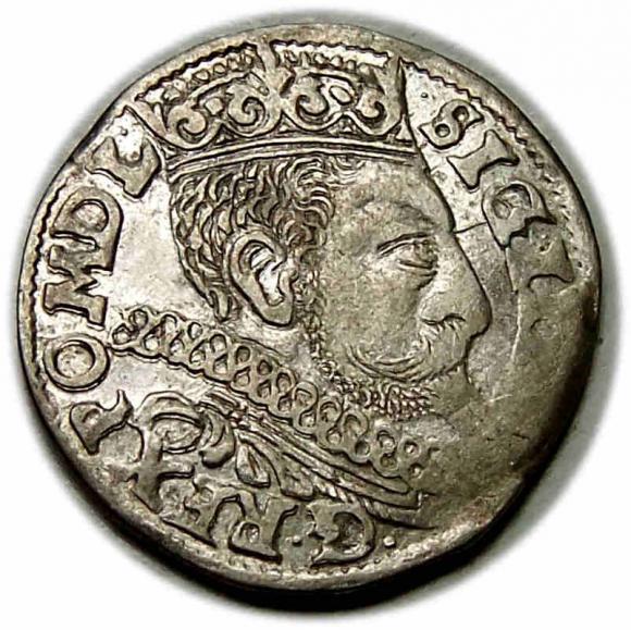 Trojak 1597 Zygmunt III Waza Poznań (1)