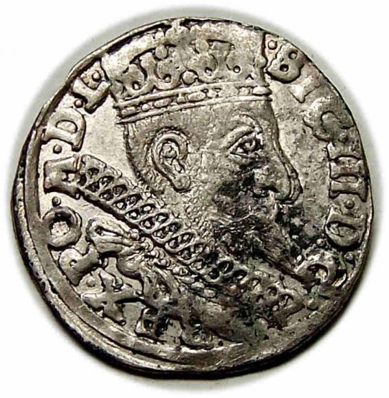 Trojak 1597 Zygmunt III Waza Bydgoszcz (2)
