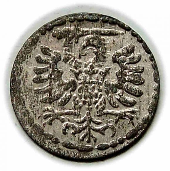 Denar 1590 Zygmunt III Waza Gdańsk