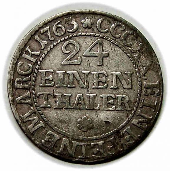 1/24 talara 1763 August III Sas Drezno (2)