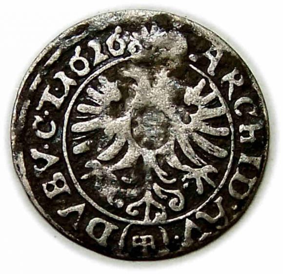 1 krajcar 1626 Ferdynand II Habsburg Wrocław (2)