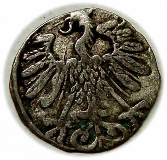 Denar 1558 Zygmunt II August Wilno (2)