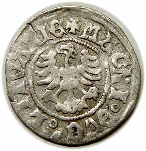 Półgrosz Aleksander Jagiellończyk Wilno (2)