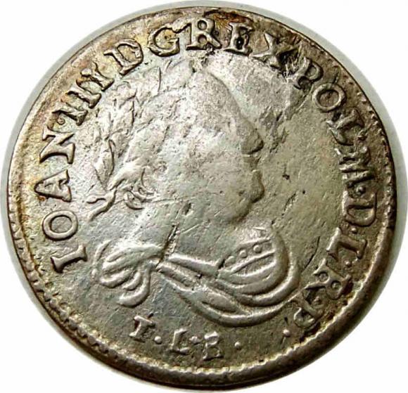 Szóstak 1683 Jan III Sobieski Bydgoszcz (1)