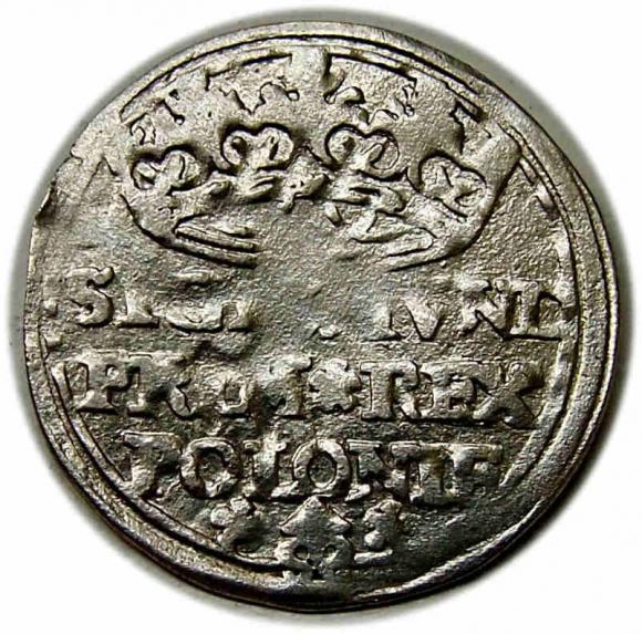 Grosz 1527 Zygmunt I Stary Kraków (1)