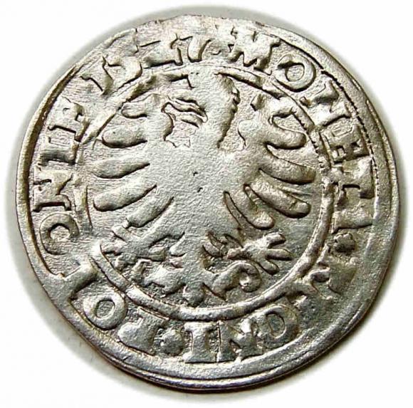 Grosz 1527 Zygmunt I Stary Kraków (2)